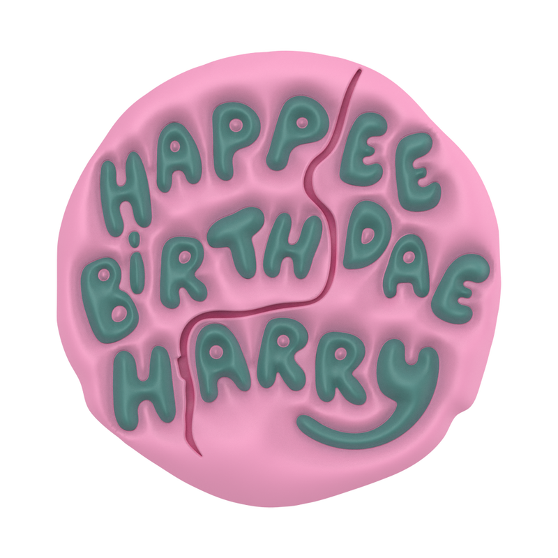 PopOut Happee Birthdae Harry — Adhesive PopGrip image number 1