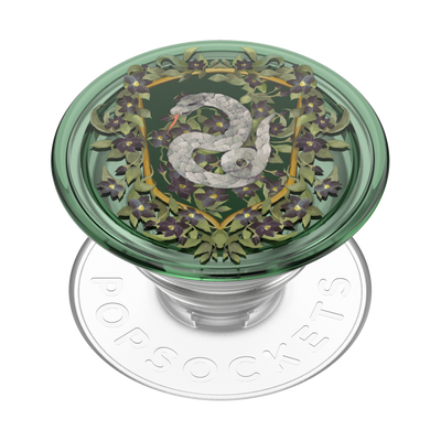 Slytherin Floral Crest — Adhesive PopGrip