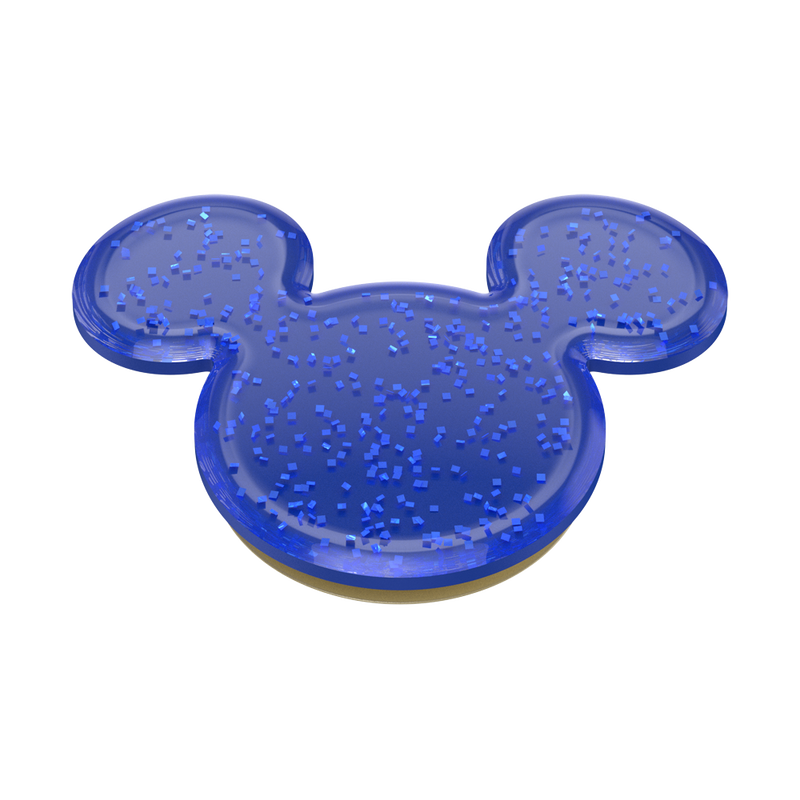 Earridescent Navy Glitter Mickey Mouse — Adhesive PopGrip image number 2