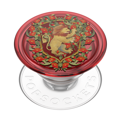 Gryffindor Floral Crest — Adhesive PopGrip